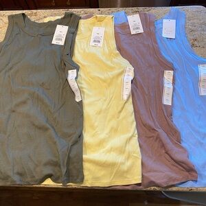 Lot of 4 A New Day tanks size XXL, new with tags
